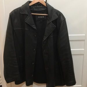GUESS, Size M, man’s leather jacket